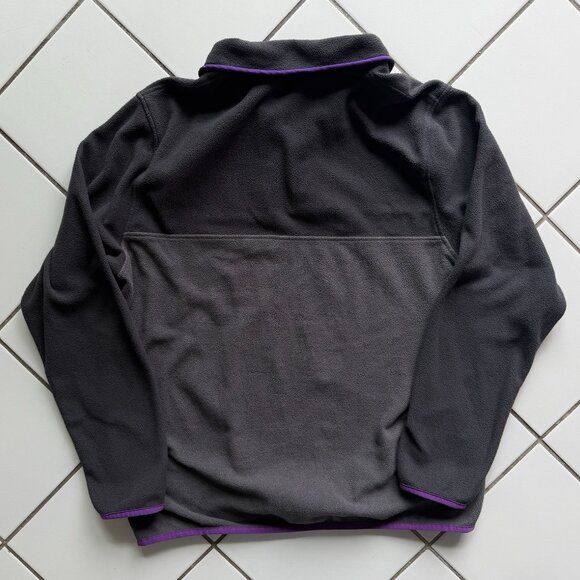Patagonia Micro D Snap-T purple/grey fleece (M) - Picture 10 of 15